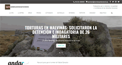 Desktop Screenshot of comisionporlamemoria.org