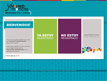 Tablet Screenshot of escuelas.comisionporlamemoria.net